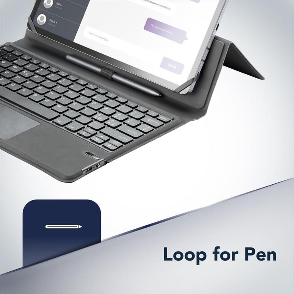 Immagine del prodotto CELLULARLINE - Custodia KEYBOARDCASETABK per tablet fino a 11&rsquo;&rsquo;-Nero