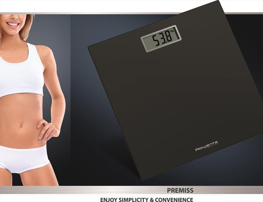 Immagine del prodotto ROWENTA - BS1400 Premiss, bilancia pesapersone elettronica-nero