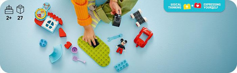 Immagine del prodotto LEGO - DUPLO DISNEY TM La casa e l&rsquo;auto di Topolino 10454