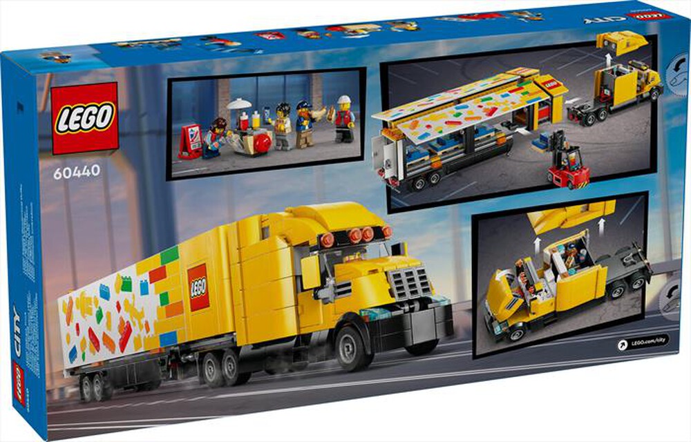 "LEGO - CITY Camion per le consegne giallo - 60440"