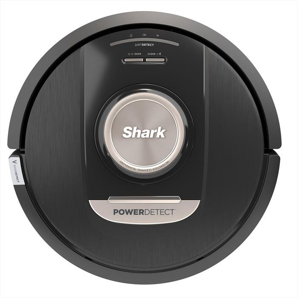 "SHARK - ROBOT POWERDETECT CON AUTOSVUOTAMENTO RV2820VEEU-Nero/ Champagne"