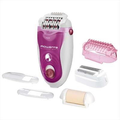 ROWENTA - EP5660 Silence Soft Epilatore-Bianco e rosa scuro