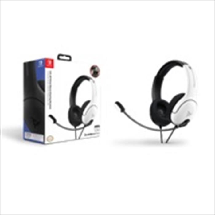 PDP - 500-162-BW-EU Cuffie Stereo per Nintendo Switch-Nero/Bianco | Euronics