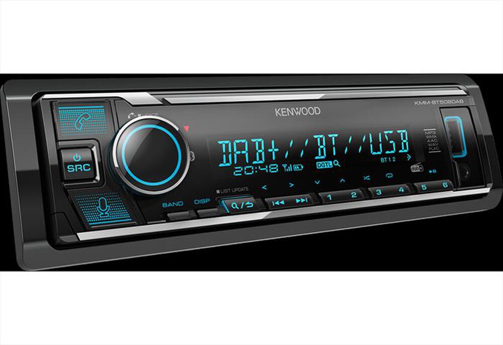 "KENWOOD - Car stereo KMM-BT508DAB-Nero"