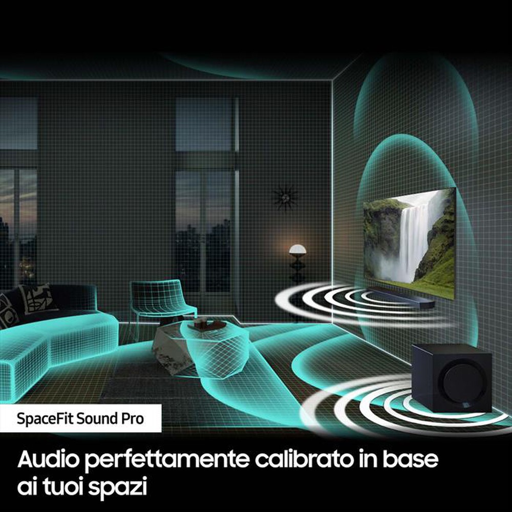 Immagine del prodotto SAMSUNG - Soundbar HW-Q990D/ZF, 11.1.4 CANALI, 656W, 2024-GRAPHITE BLACK