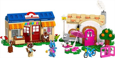 LEGO - ANIMAL CROSSING Bottega Nook/Casa di Grinfia-77050-Multicolore