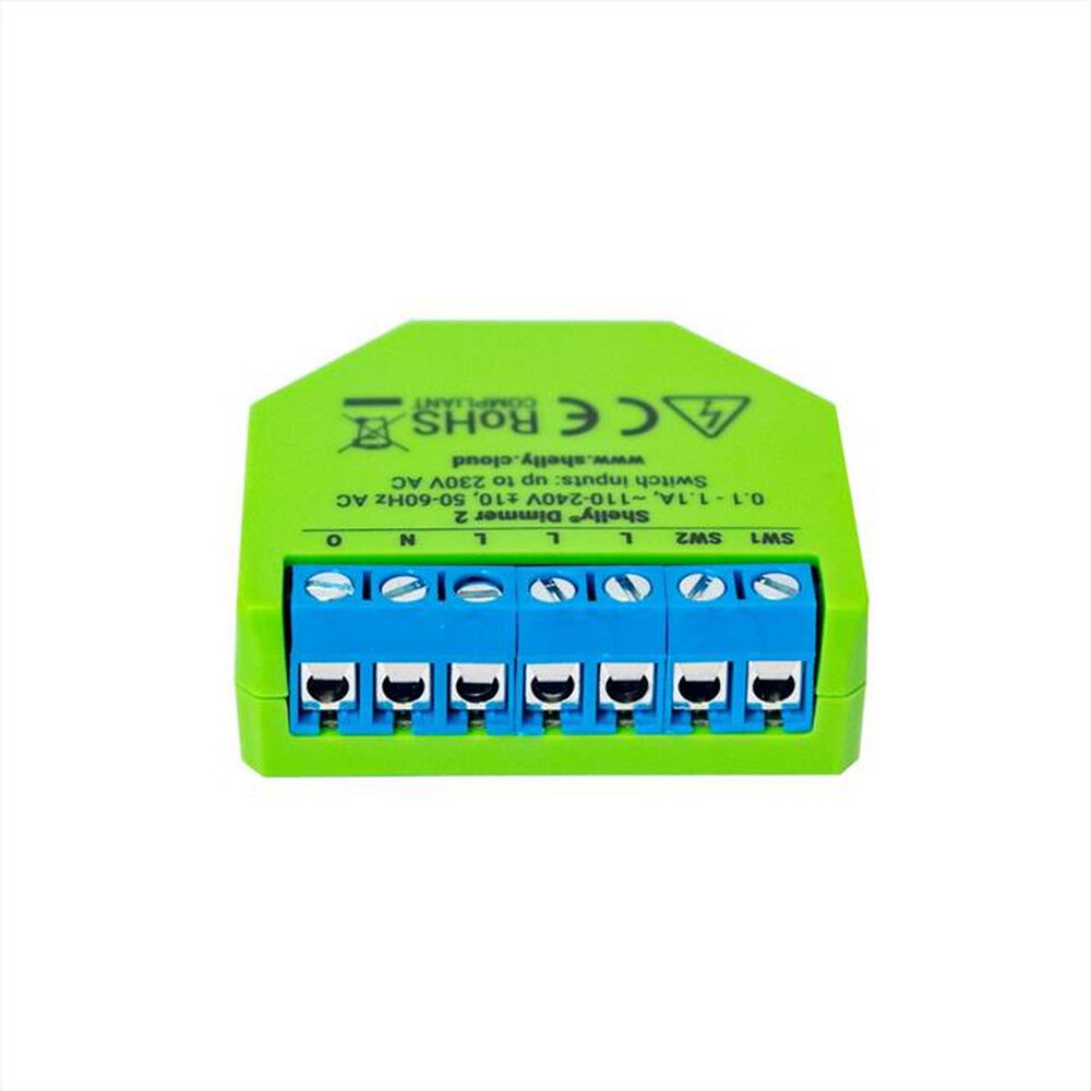 Immagine del prodotto SHELLY - Dispositivo Wi-Fi DIMMER 2-GREEN