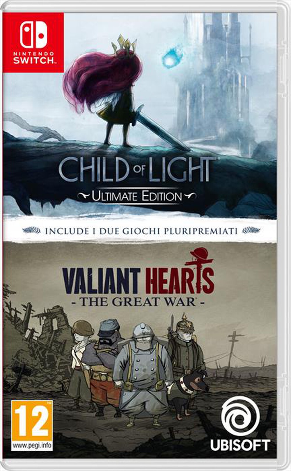 Immagine del prodotto UBISOFT - COMPIL CHILD OF LIGHT + VALIANT HEARTS SWITCH