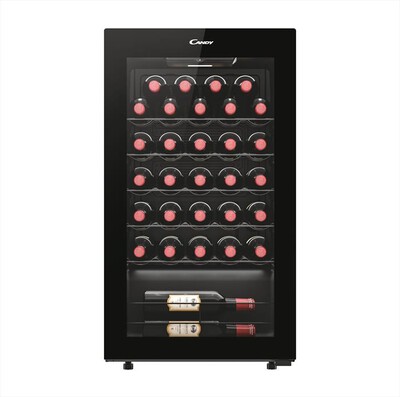 CANDY - Cantinetta CWC033M Classe G 33 bottiglie-Nero