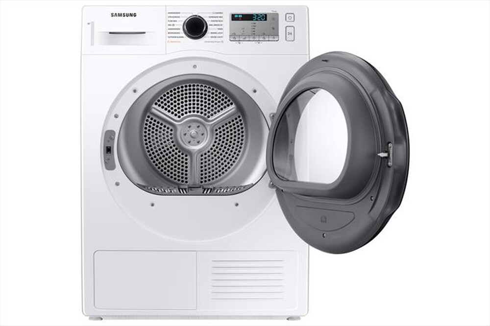 "SAMSUNG - Asciugatrice DV80TA220AH/ET - 8 Kg - A+++-Bianco oblò Crystal ShinyBlack"