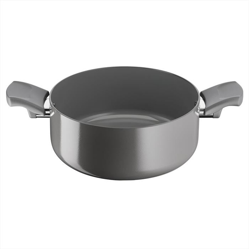"LAGOSTINA - Casseruola fonda 2 maniglie cm 24 010274031024-Grigio"