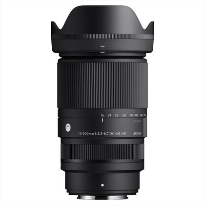 SIGMA - Obiettivo Zoom 16-300/3,5-6,7(C) DC OS X-MOUNT-Nero
