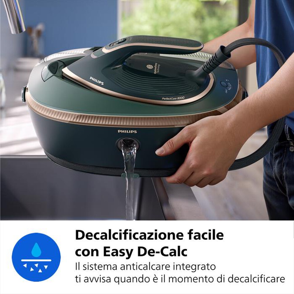 Immagine del prodotto PHILIPS - Sistema stirante PERFECTCARE SERIE 8000 PSG8300/20-Blu/Oro
