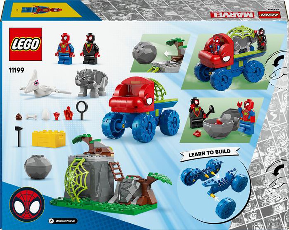 Immagine del prodotto LEGO - SPIDEY Team SPIDEY: salvataggio su dinoruspa 11199
