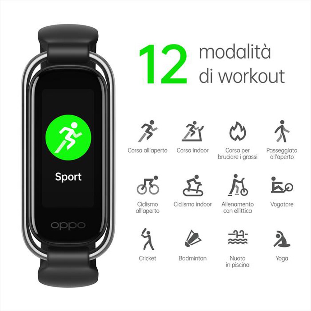 "OPPO - BAND SPORT-Nero"