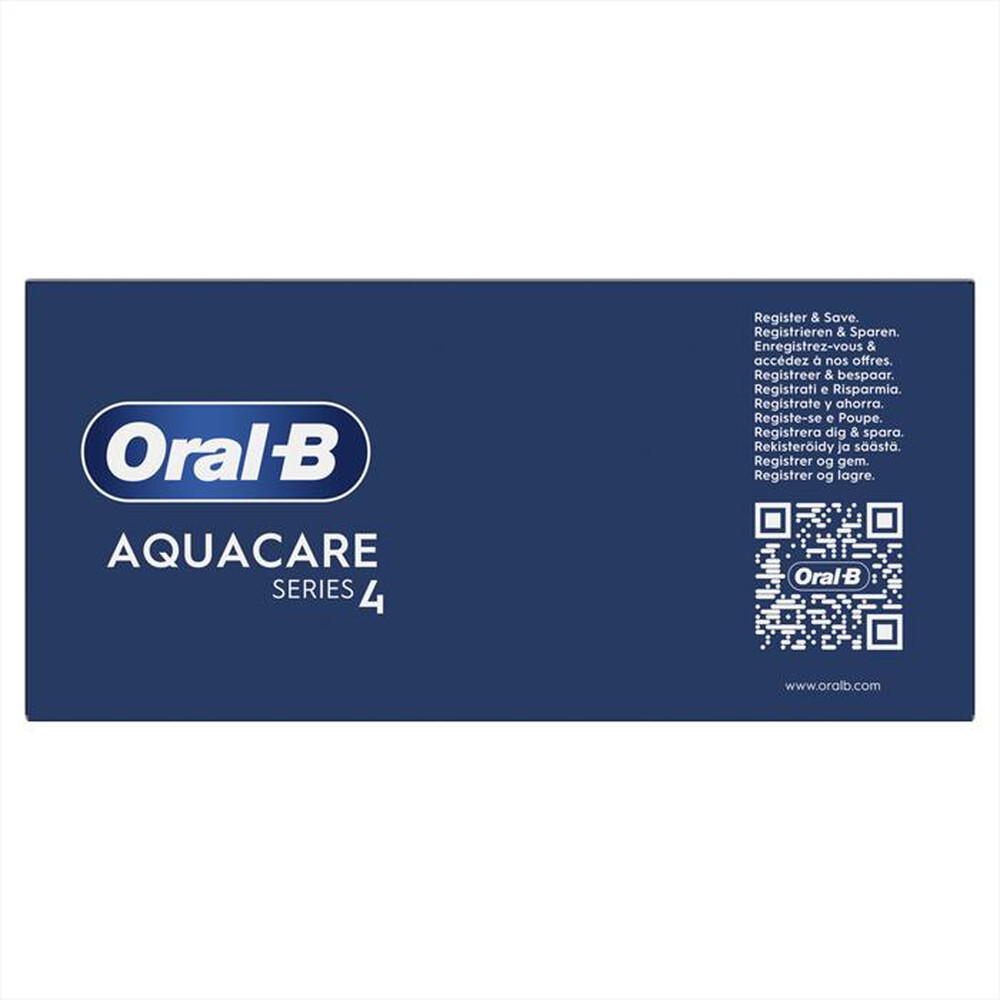"ORAL-B - Idropulsore Portatile Aquacare 4-BIANCO/BLU"