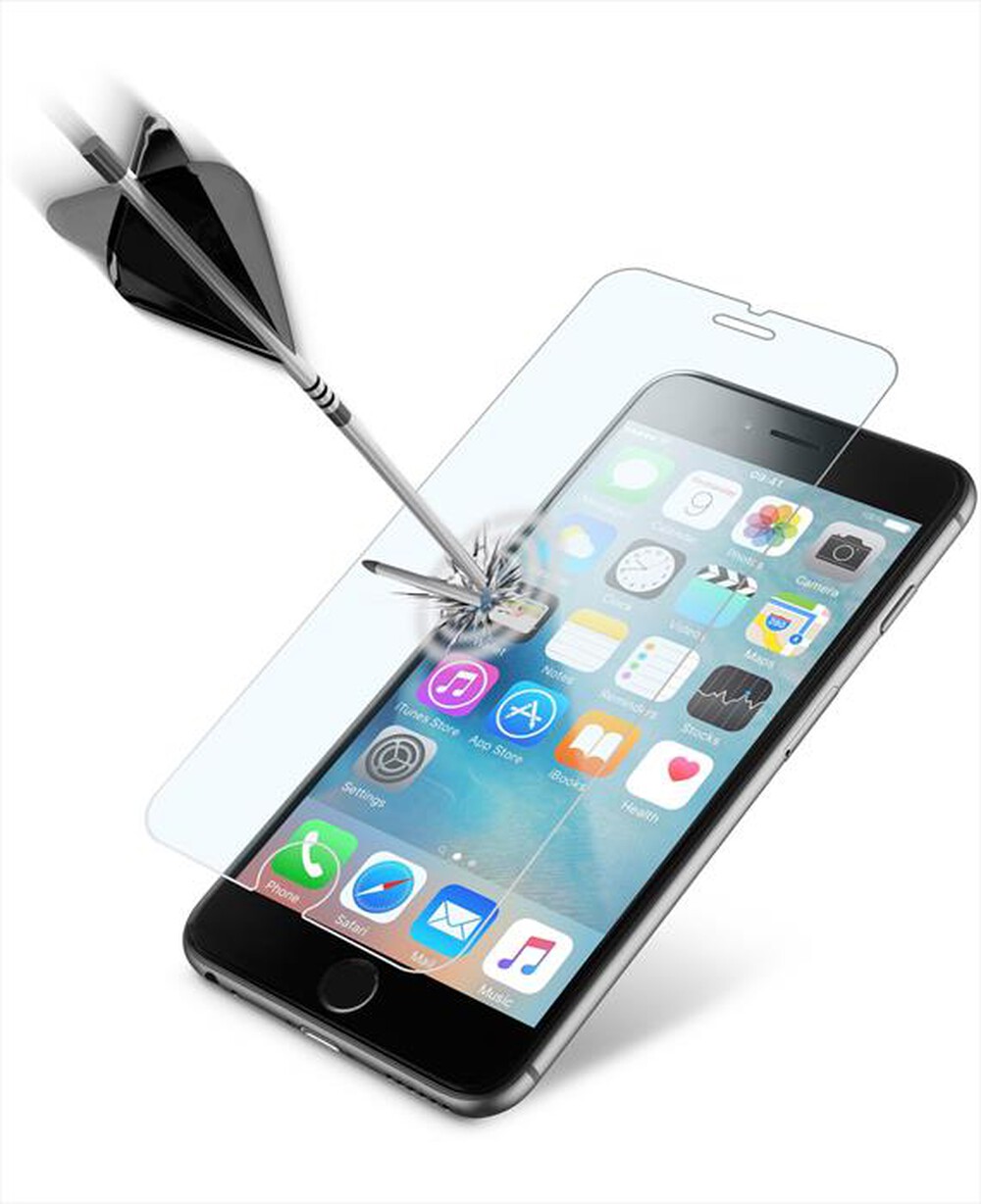 "CELLULARLINE - TEMPGLASSIPH647 Second Glass Vetro Rigido iPhone 6-Trasparente"