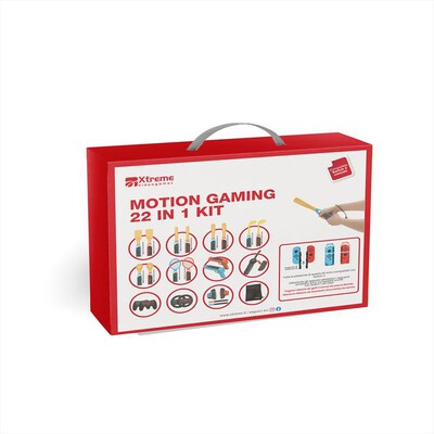 XTREME - MOTION GAMING 22 IN 1 KIT 95784-rosso arancio