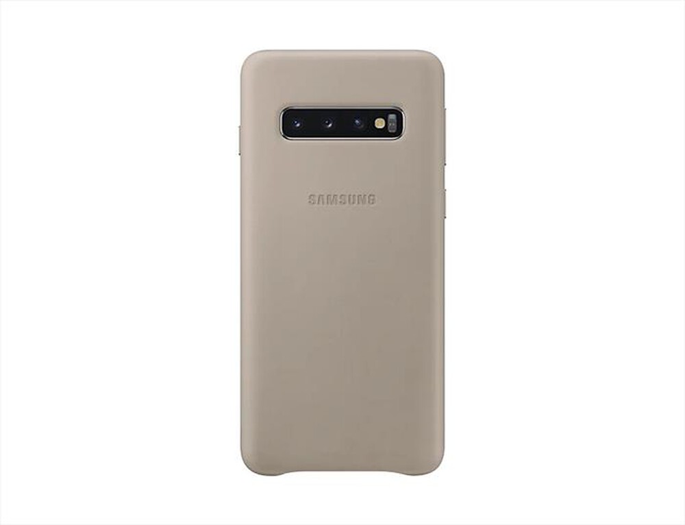 "SAMSUNG - LEATHER COVER GALAXY S10-Grigio"