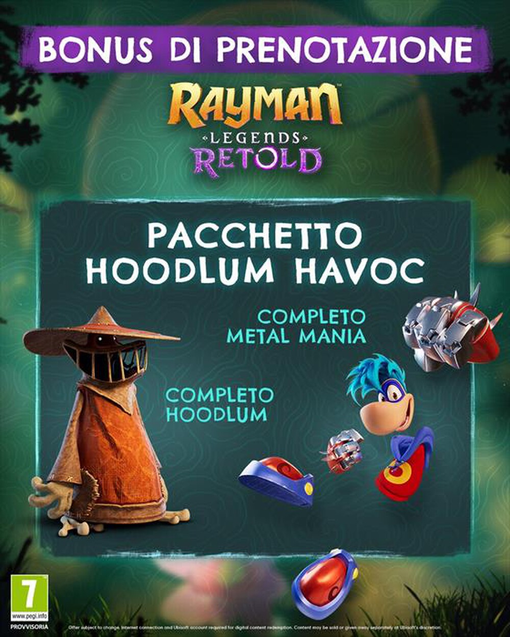 Immagine del prodotto UBISOFT - RAYMAN LEGENDS RETOLD NSW2