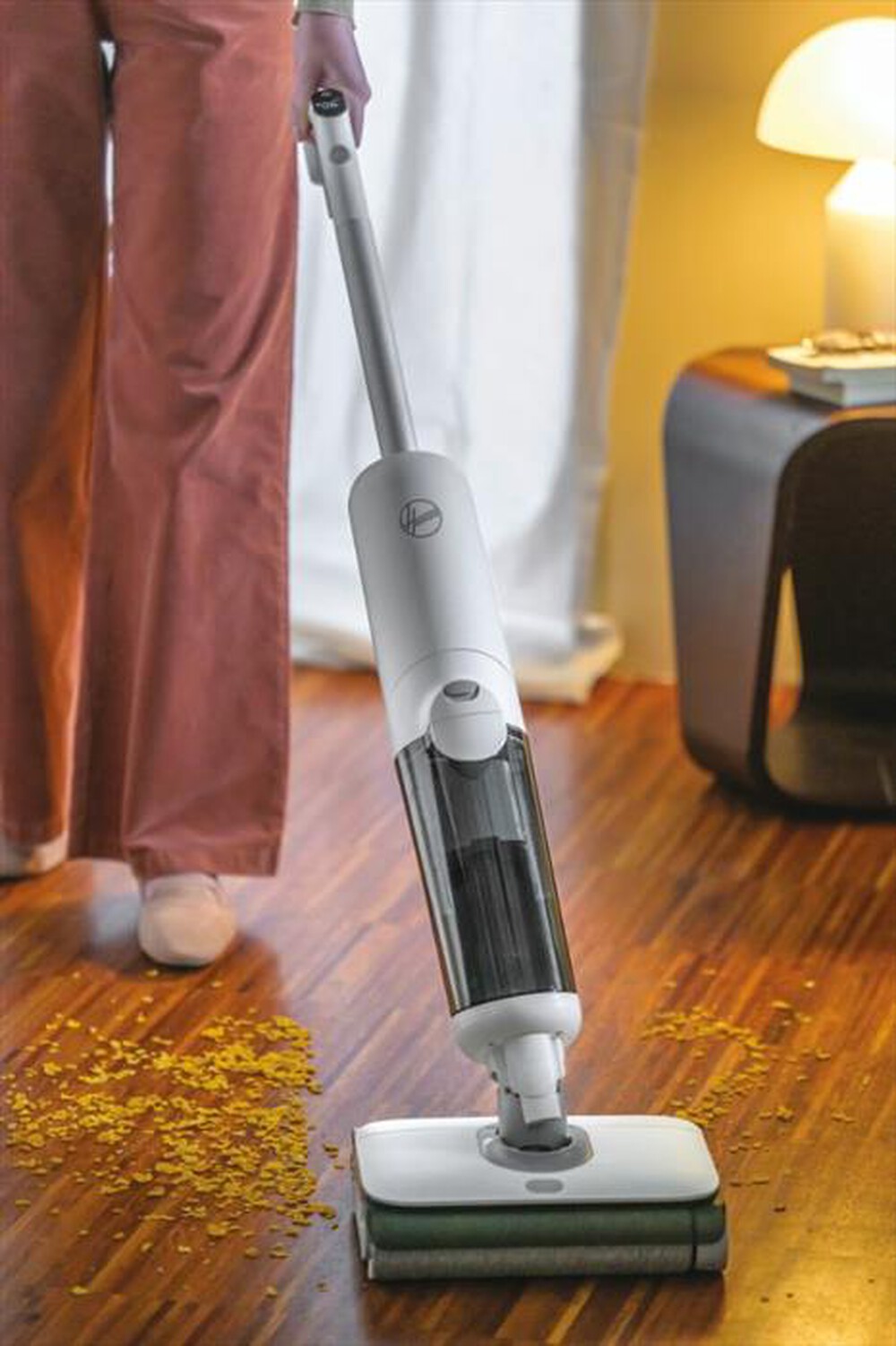 "HOOVER - Lavapavimenti HW500 011-Grigio, Bianco"