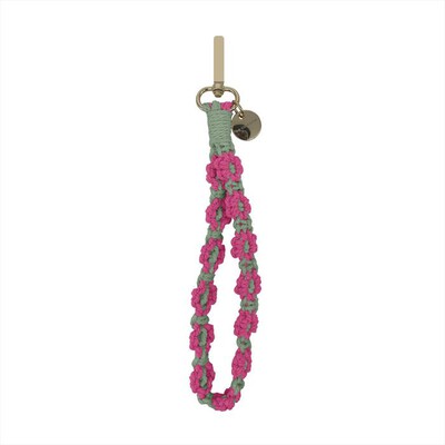 SBS - Cord bracelet CMCORBRACDAISY2-Green pink,  SBS - Cord bracelet CMCORBRACDAISY2-Green pink