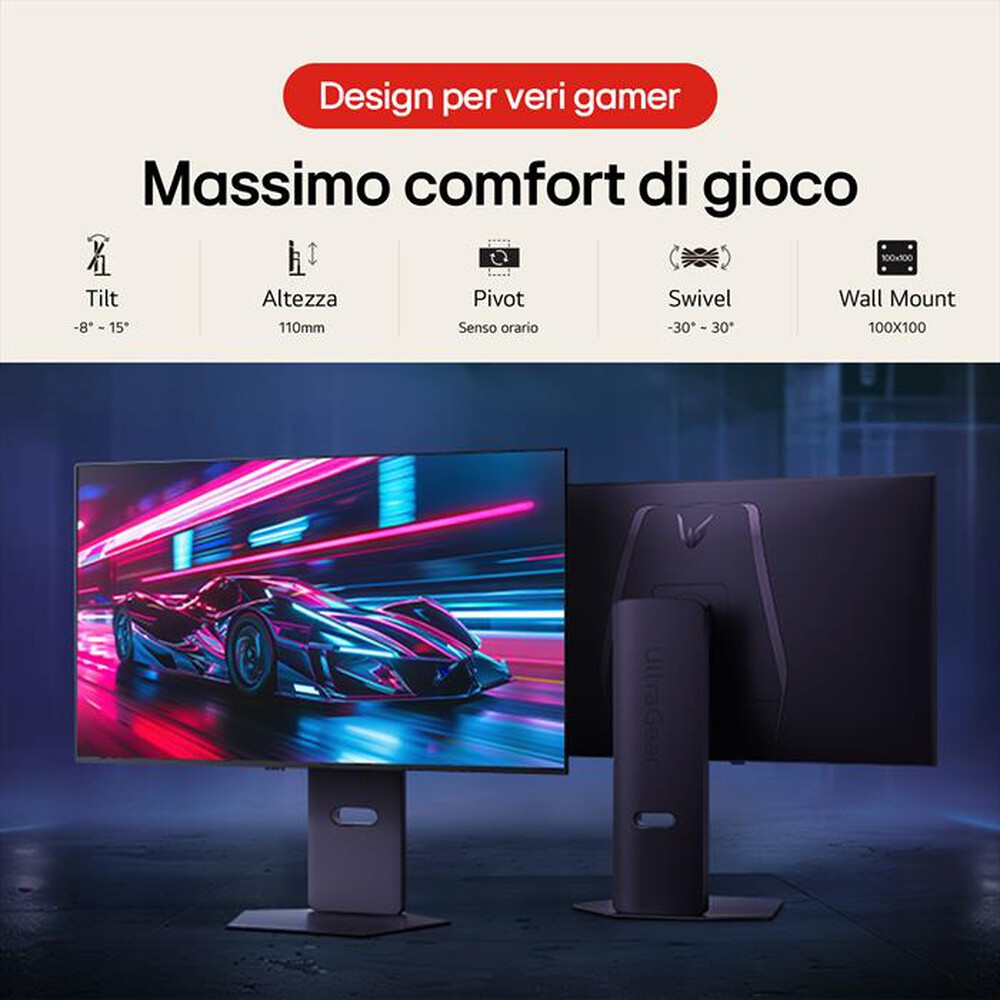 Immagine del prodotto LG - MONITOR GAMING OLED 32" 4K  32GX850A 165HZ