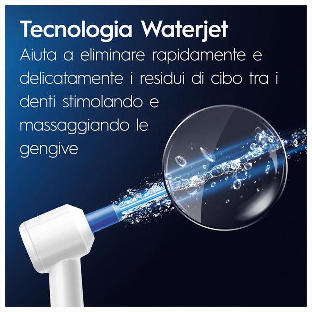 "ORAL-B - Spazzolino + idropulsore HEALTH CENTER-Bianco"