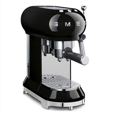 SMEG - Macchina da Caffè Manuale 50's Style – ECF01BLEU-nero