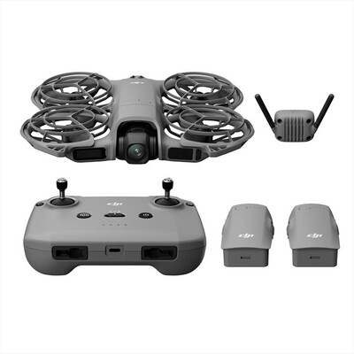 DJI - Mini Drone NEO 2 FLY MORE COMBO (RC-N3)-Grigio Scuro