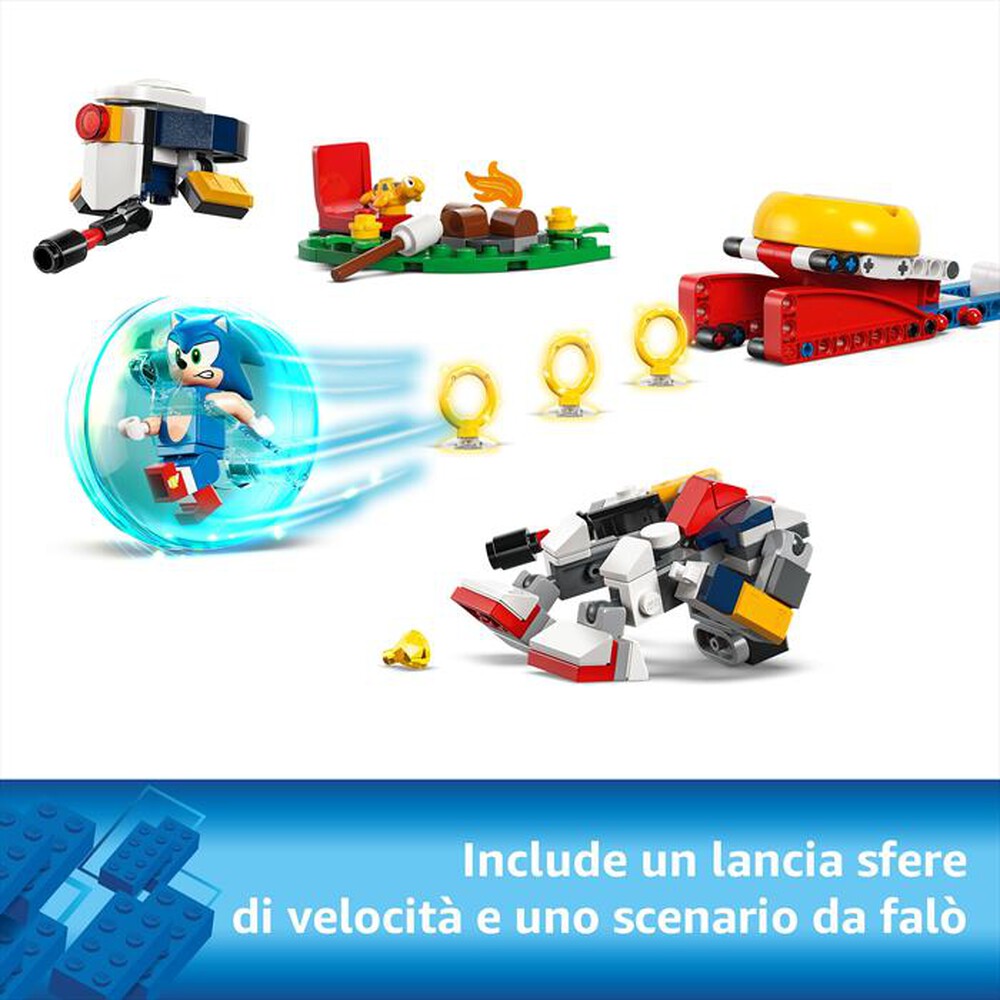Immagine del prodotto LEGO - SONIC Duello al fal&ograve; di SONIC 77001