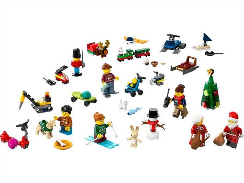 "LEGO - CALENDARIO DELL'AVVENTO 2024 - 60436-Multicolore"