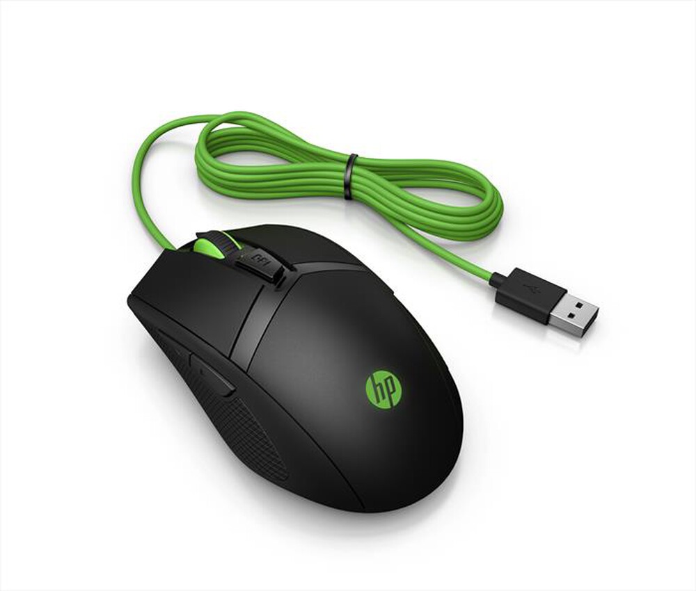 "HP - HP PAVILION GAMING MOUSE 300-Verde Acido"