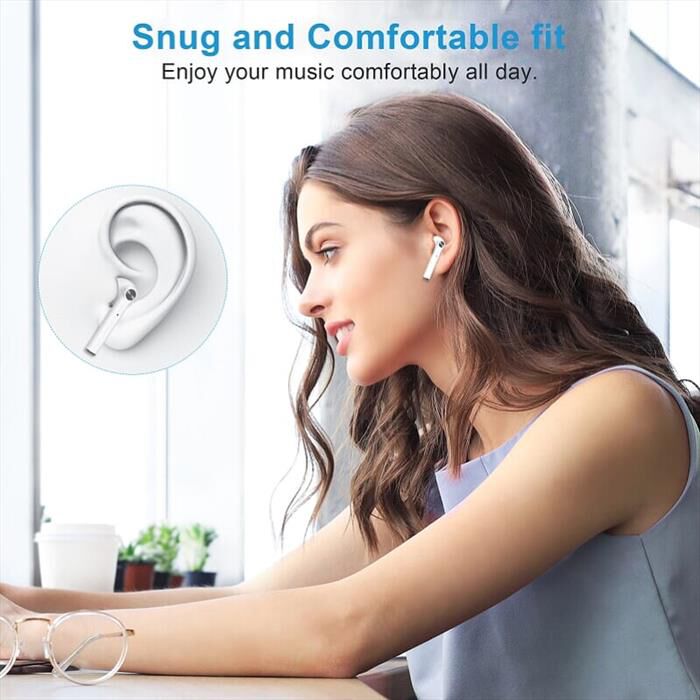 LENOVO - HT30 TWS BIANCO AURICOLARI SENZA FILI-Bianco | Euronics