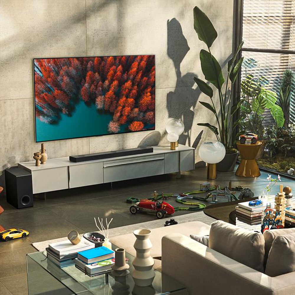 "LG - SMART TV OLED UHD 4K 55\" OLED55G26LA-Argento"