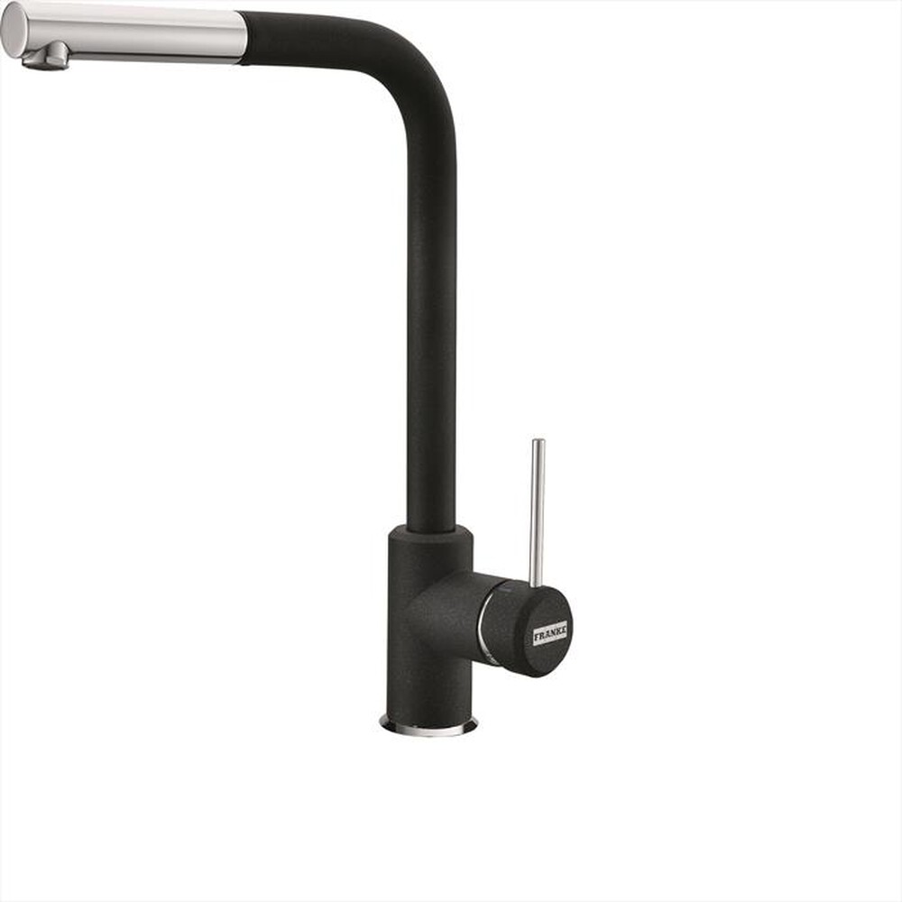 "FRANKE - Miscelatore monocomando con doccetta SIRIUS-CROMO/NERO"