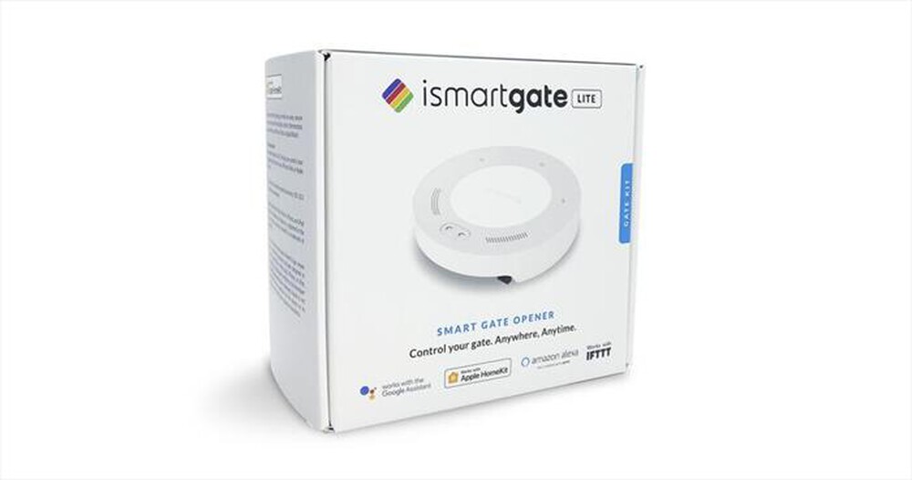 "ISMARTGATE - STANDARD LITE GATE-WHITE"
