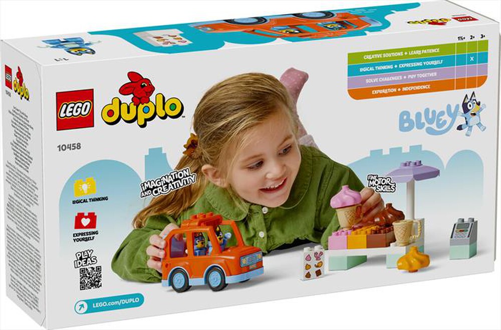 Immagine del prodotto LEGO - DUPLO BLUEY Visita alla gelateria di BLUEY 10458