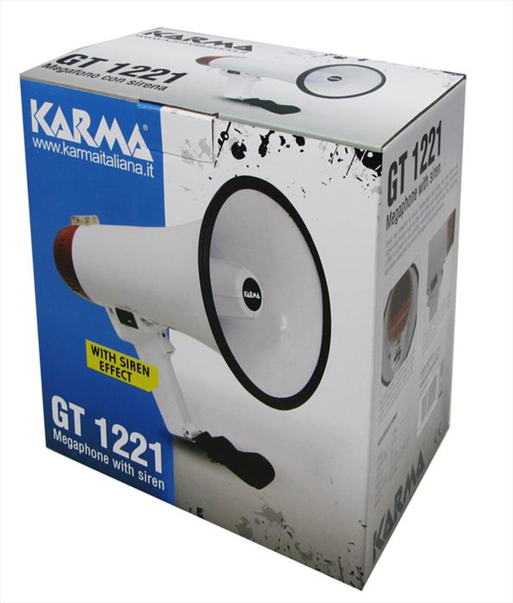 "KARMA - Mini megafono 10W GT1221"
