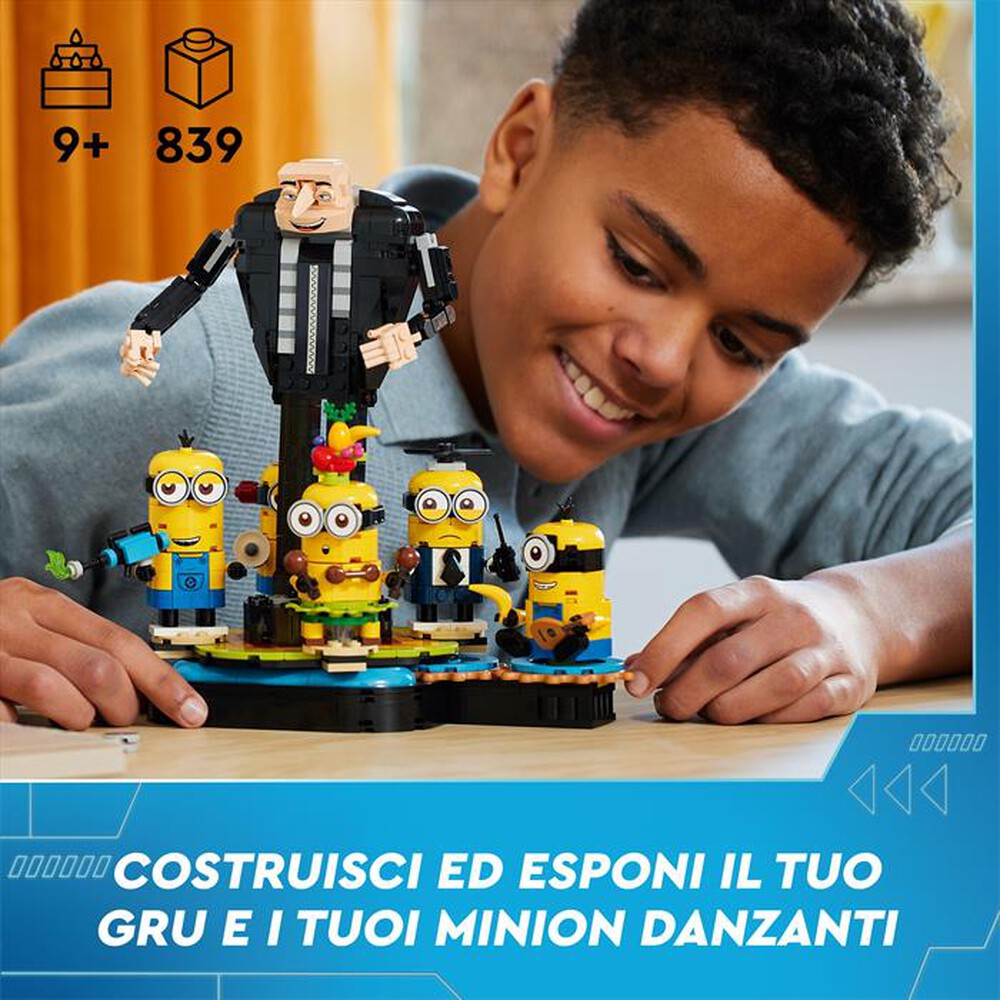 Immagine del prodotto LEGO - CATTIVISSIMO ME Gru e Minions in mattoncini 75582