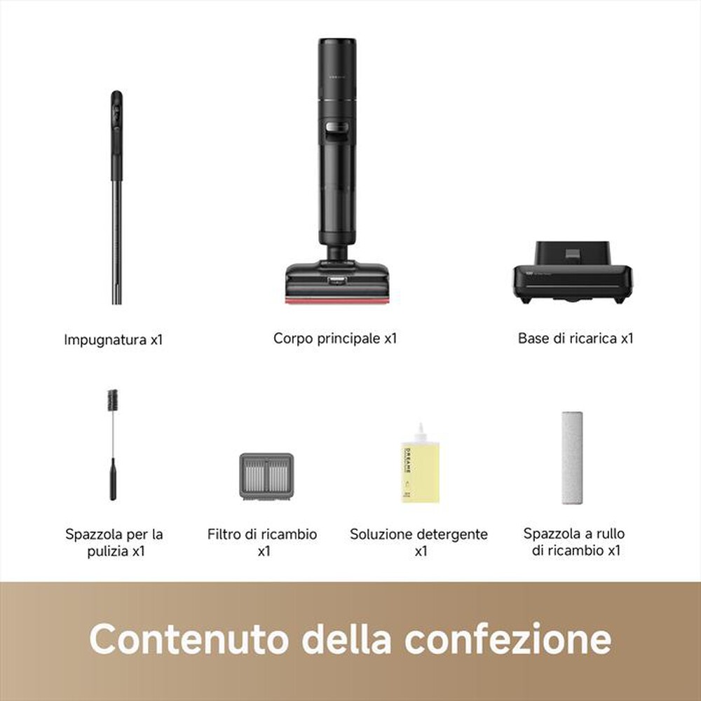 Immagine del prodotto DREAME - Lavapavimenti H15 PRO FOAM WASH VIM-Nero