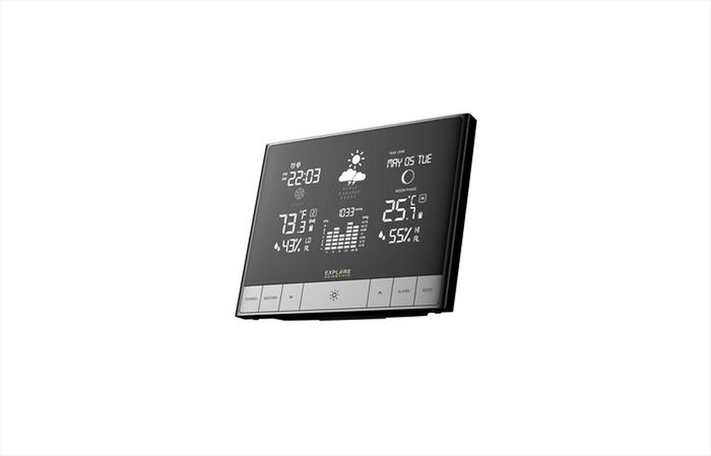"EXPLORE SCIENTIFIC - STAZIONE METEO ORIZZONTALE TOUCH-GREY"
