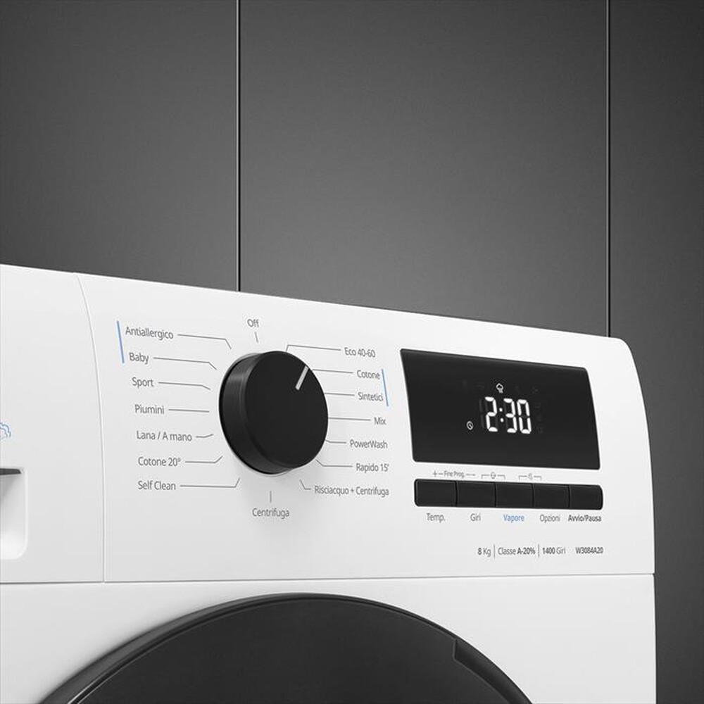 Immagine del prodotto SMEG - Lavatrice 8Kg Classe A W3084A20-Bianco