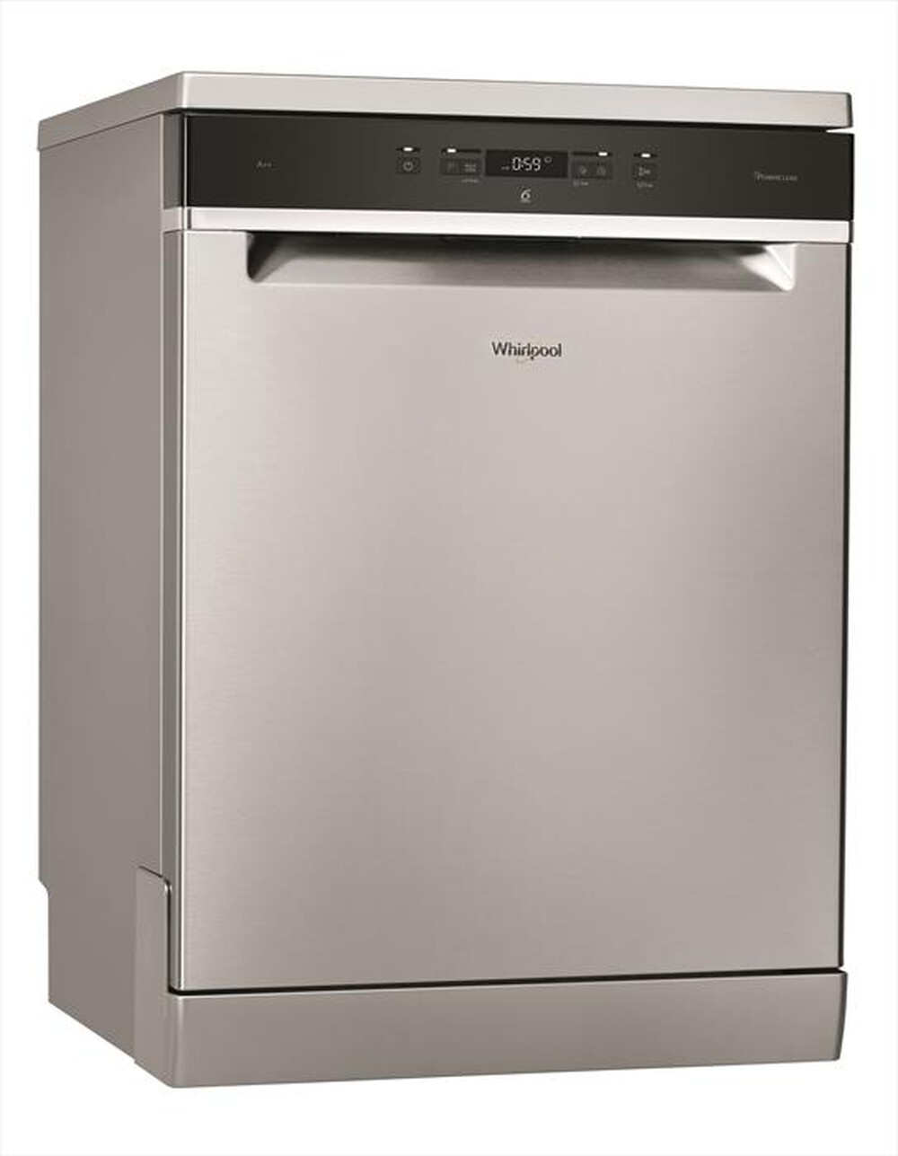 "WHIRLPOOL - Lavastoviglie WFC 3C26 PX Classe E 14 coperti-Acciaio inossidabile"