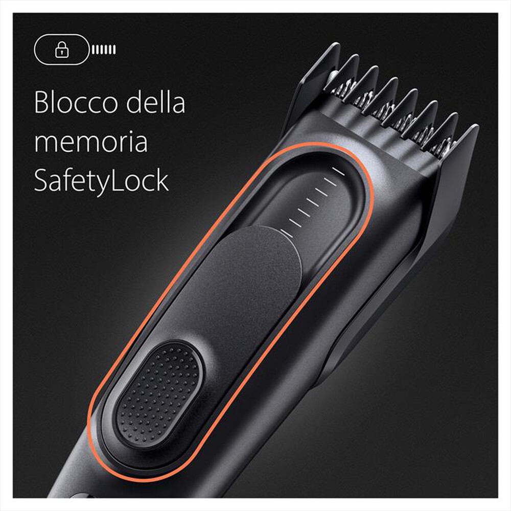 "BRAUN - Regola capelli HC5330-Matte Black"