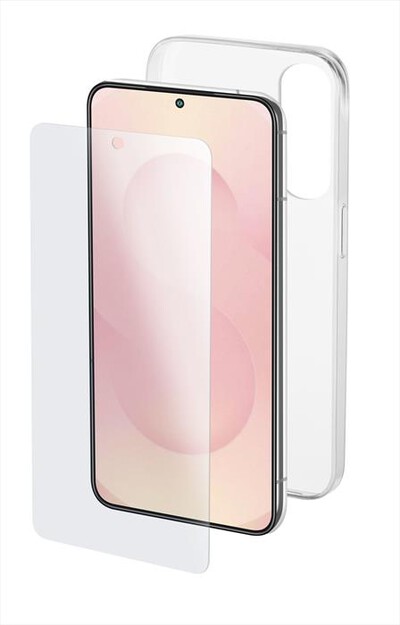 CELLULARLINE - Kit accessori PROTECTION KIT per Galaxy S25 Edge-Trasparente