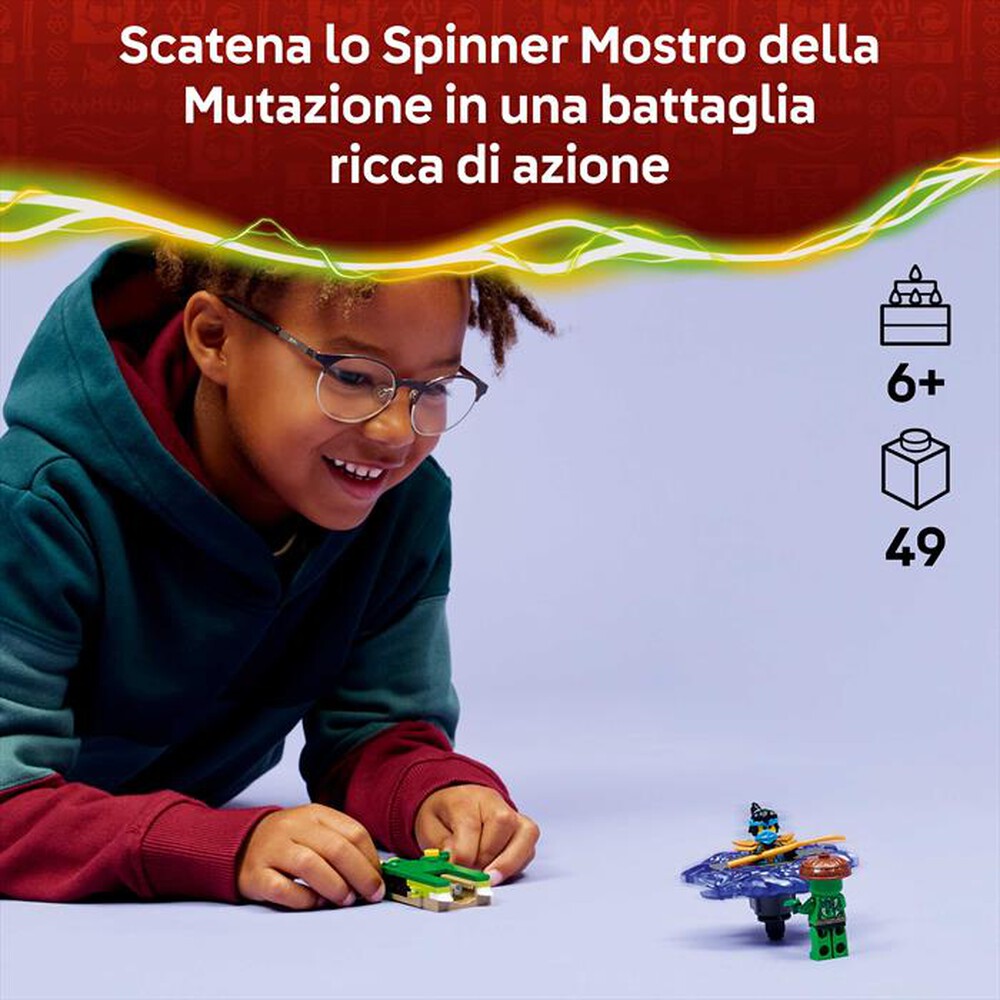 Immagine del prodotto LEGO - NINJAGO Nya contro Spinner Mostro Mutazione -71849