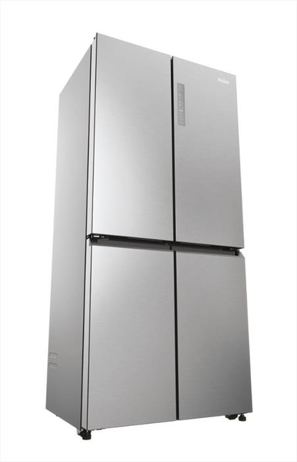 "HAIER - Frigorifero 4 porte HCR3818ENMM Classe E 467 lt-Platino, Stainless steel"