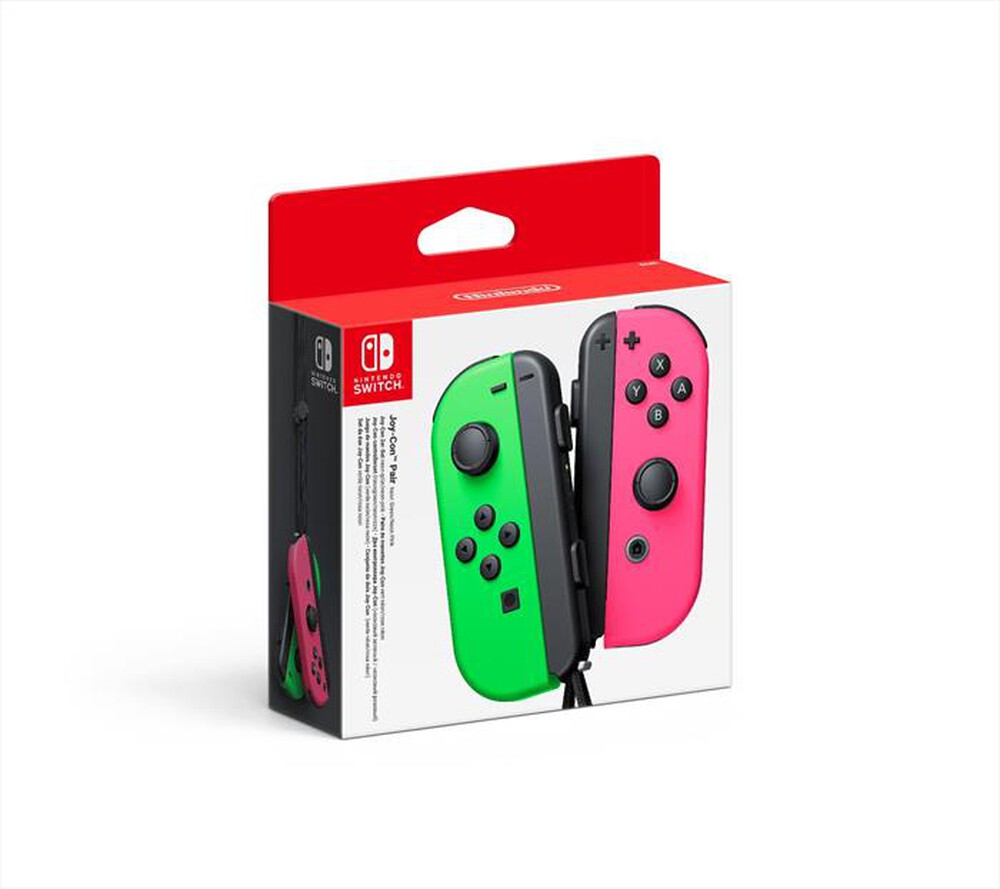 "NINTENDO - Coppia di Joy-Con-Verde Neon/Rosa Neon"