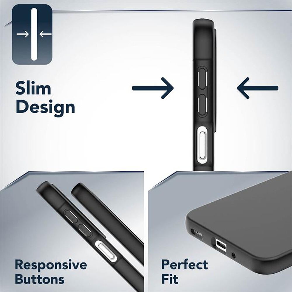 Immagine del prodotto CELLULARLINE - Custodia in TPU morbido soft touch per Galaxy A27-Nero